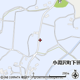 山梨県北杜市小淵沢町下笹尾344周辺の地図