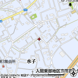 埼玉県富士見市水子4434周辺の地図