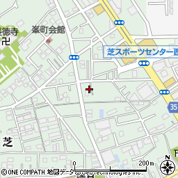埼玉県川口市芝4216周辺の地図