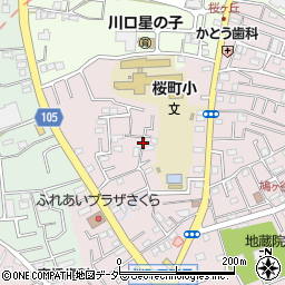 埼玉県川口市桜町2丁目周辺の地図