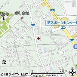 埼玉県川口市芝4215-2周辺の地図