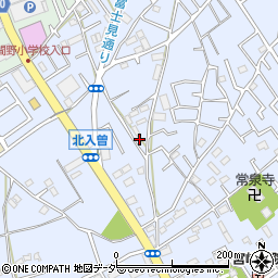 埼玉県狭山市北入曽897周辺の地図