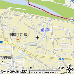 埼玉県入間市仏子1635周辺の地図