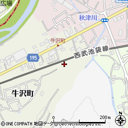埼玉県入間市牛沢町18周辺の地図