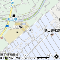 埼玉県狭山市水野57周辺の地図