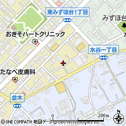 埼玉県富士見市東みずほ台1丁目8-15周辺の地図