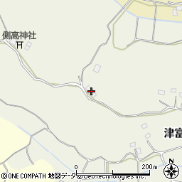 千葉県成田市津富浦123-1周辺の地図