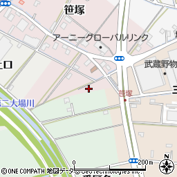 埼玉県三郷市笹塚4周辺の地図