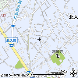 埼玉県狭山市北入曽889周辺の地図