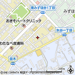 埼玉県富士見市東みずほ台1丁目8-16周辺の地図