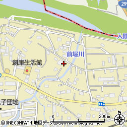 埼玉県入間市仏子1634周辺の地図