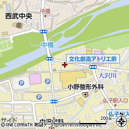 埼玉県入間市仏子759周辺の地図