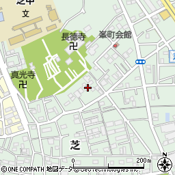 埼玉県川口市芝6345周辺の地図