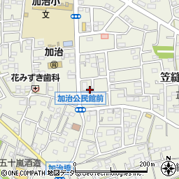 埼玉県飯能市笠縫63周辺の地図