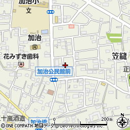 埼玉県飯能市笠縫63-9周辺の地図