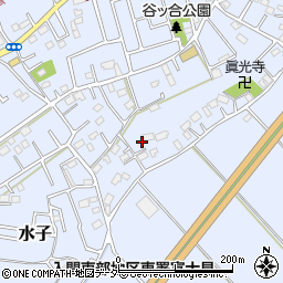 埼玉県富士見市水子2605周辺の地図