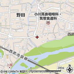 埼玉県入間市野田85周辺の地図