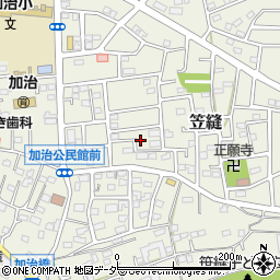 埼玉県飯能市笠縫82-3周辺の地図