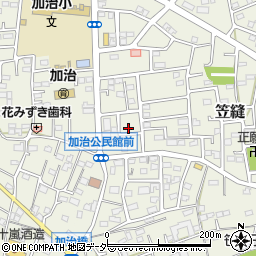埼玉県飯能市笠縫63-1周辺の地図