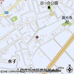 埼玉県富士見市水子2604周辺の地図