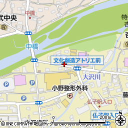 中橋南周辺の地図
