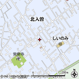 埼玉県狭山市北入曽382周辺の地図