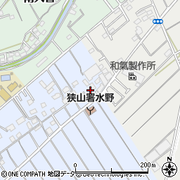 埼玉県狭山市水野6周辺の地図