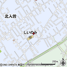 埼玉県狭山市北入曽396周辺の地図
