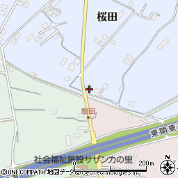 千葉県成田市桜田1051周辺の地図