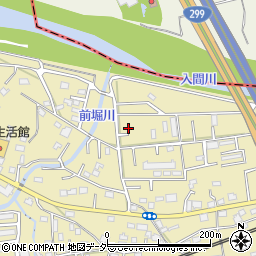 埼玉県入間市仏子1677周辺の地図