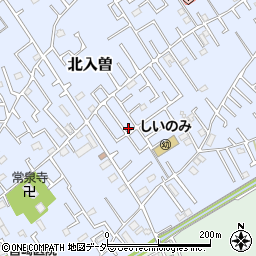 埼玉県狭山市北入曽385周辺の地図