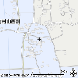 山梨県北杜市高根町村山西割2831周辺の地図