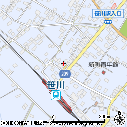 千葉県香取郡東庄町笹川い5570周辺の地図