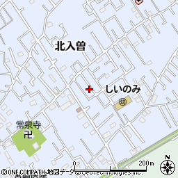 埼玉県狭山市北入曽384周辺の地図