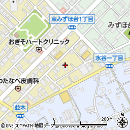 埼玉県富士見市東みずほ台1丁目8周辺の地図