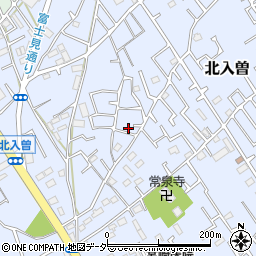 埼玉県狭山市北入曽886-6周辺の地図