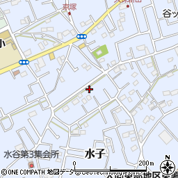 埼玉県富士見市水子4439周辺の地図