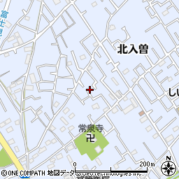 埼玉県狭山市北入曽347周辺の地図