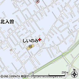 埼玉県狭山市北入曽442周辺の地図