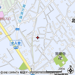 埼玉県狭山市北入曽881周辺の地図