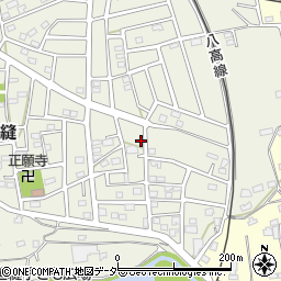 埼玉県飯能市笠縫268-12周辺の地図