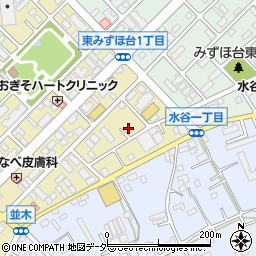 埼玉県富士見市東みずほ台1丁目8-26周辺の地図