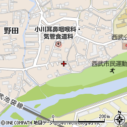 埼玉県入間市野田401周辺の地図
