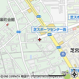 埼玉県川口市芝4360周辺の地図