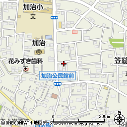 埼玉県飯能市笠縫63-8周辺の地図