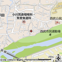 埼玉県入間市野田417周辺の地図
