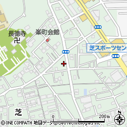埼玉県川口市芝4807周辺の地図