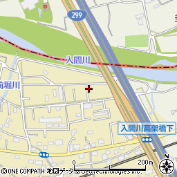 埼玉県入間市仏子1700周辺の地図