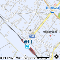 千葉県香取郡東庄町笹川い5571-1周辺の地図