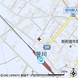 千葉県香取郡東庄町笹川い5571-3周辺の地図